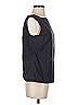 Lands' End Canvas Black Blue Sleeveless Blouse Size 0 - photo 4