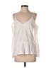 Cooper & Ella 100% Polyester White Sleeveless Blouse Size S - photo 1