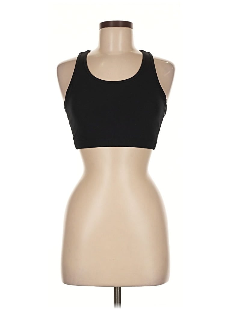 Pre-owned Amazon Essentials Sports Bra In Black