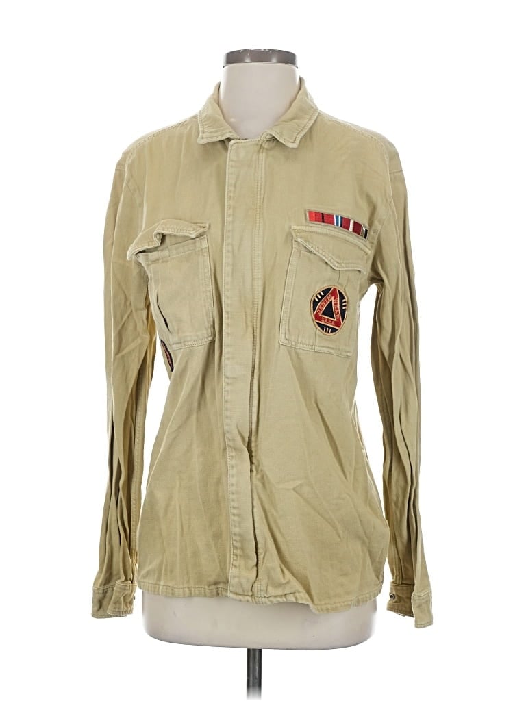 Pre-owned Zara Jacket In Brown