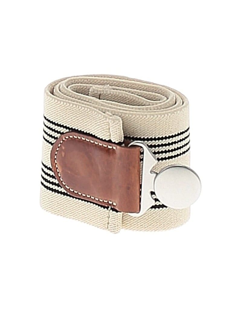 Pre-owned Unbranded Belt In White