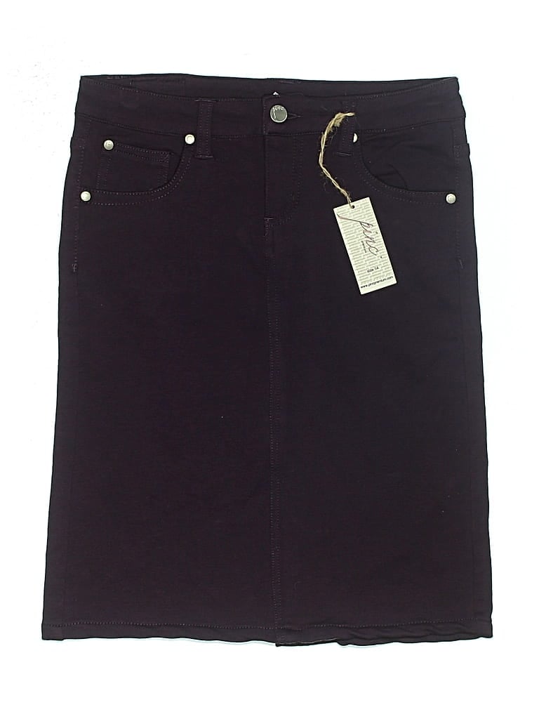 Pre-owned Pinc Premium Kids' Denim Skirt In Purple