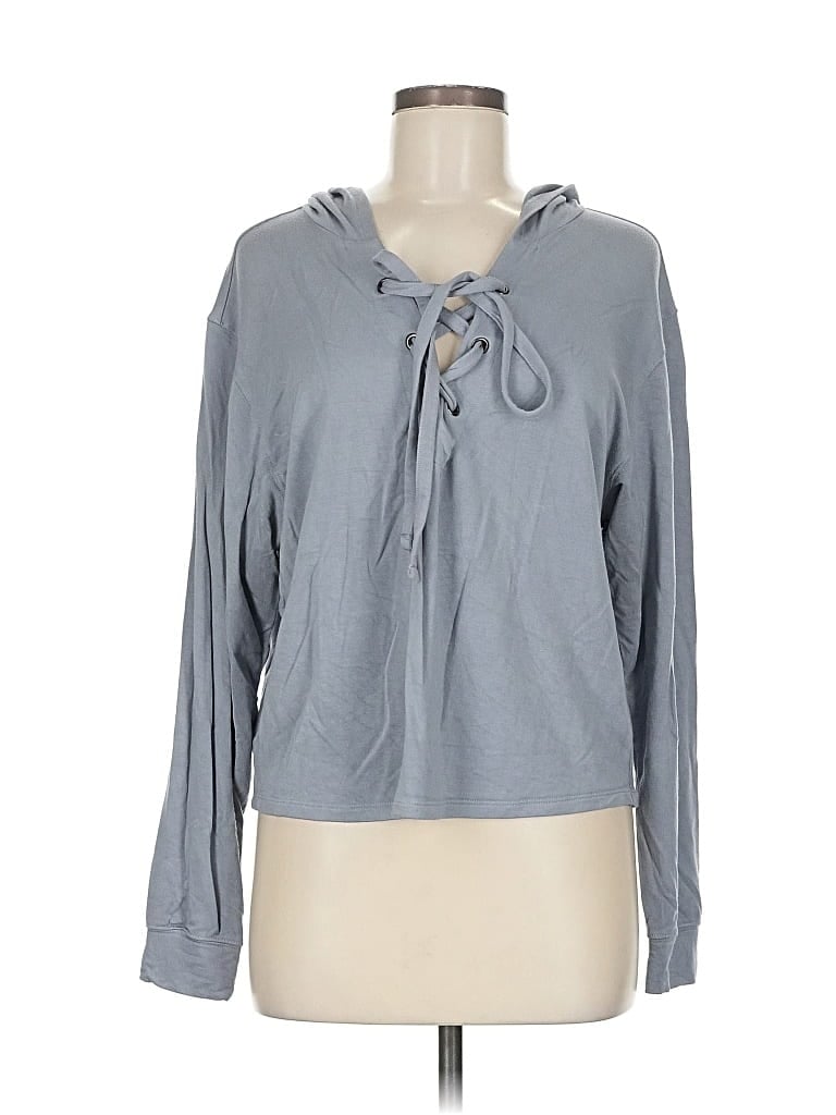 Pre-owned Express One Eleven Cardigan Sweater In Gray