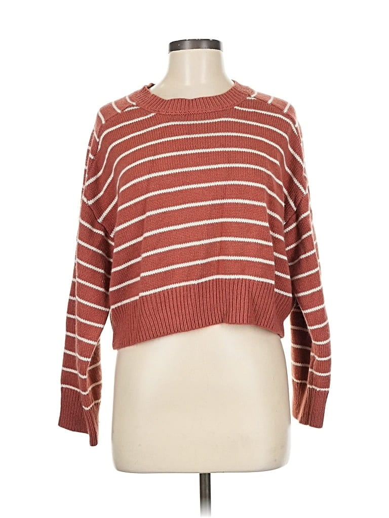 Pre-owned T Tahari Pullover Sweater In Burgundy