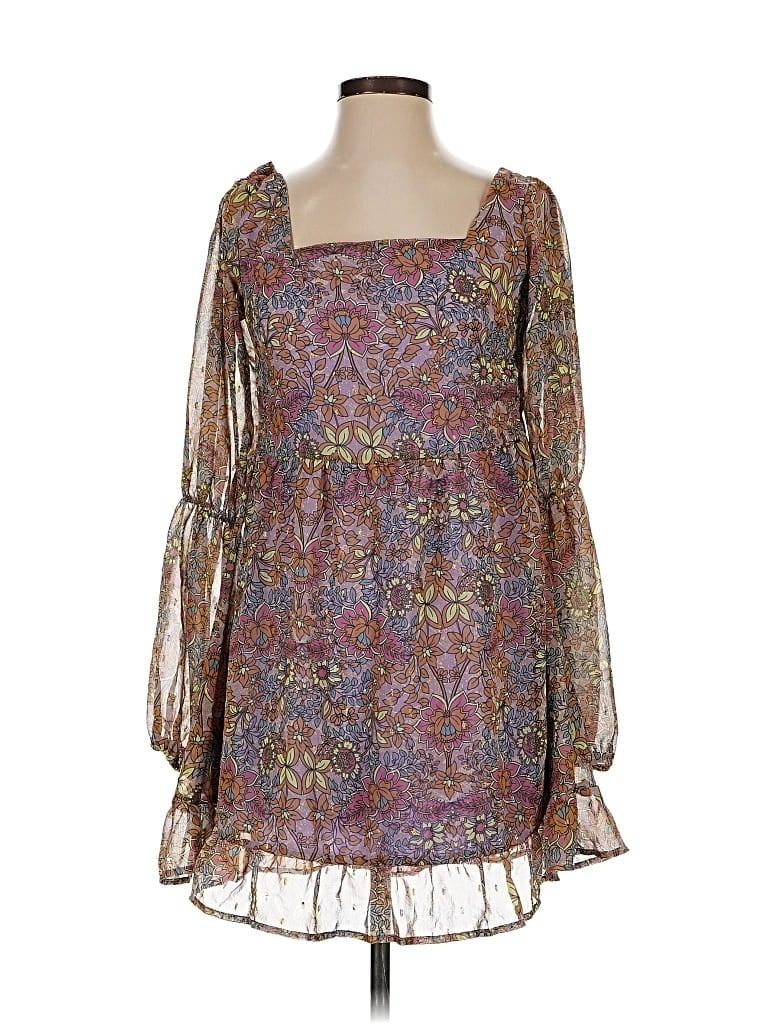 Pre-owned Koko + Mason Casual Dress In Purple