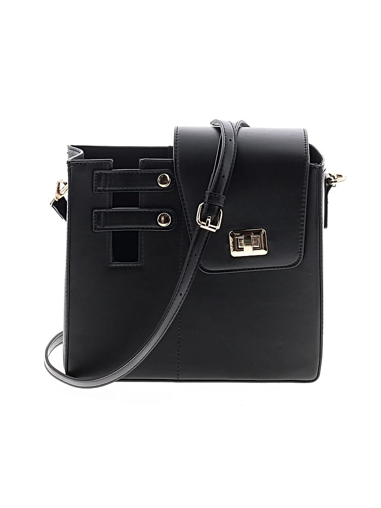 Pre-owned Unbranded Crossbody Bag In Black