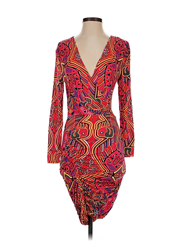 Pre-owned Mara Hoffman Cocktail Dress In Orange