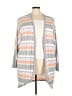 Torrid Stripes Gray Cardigan Size 3X Plus (3) - photo 1