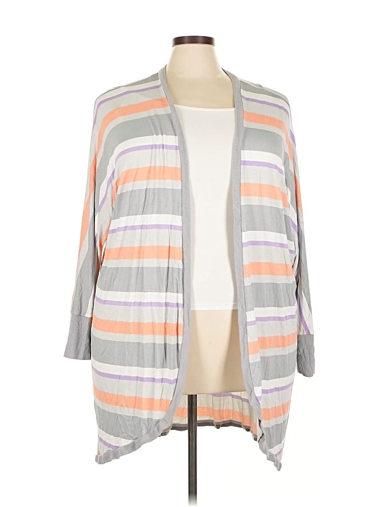 Pre-owned Torrid Cardigan Sweater In Gray