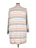 Torrid Stripes Gray Cardigan Size 3X Plus (3) - photo 2