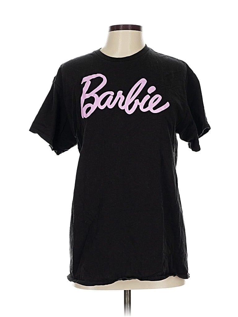 Pre-owned Barbie Short Sleeve T-shirt In Black