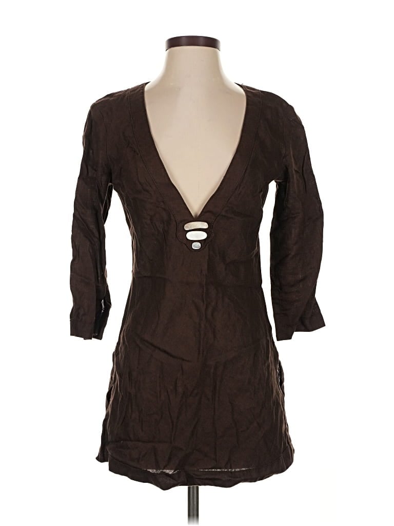 Pre-owned Mexx Casual Dress In Brown