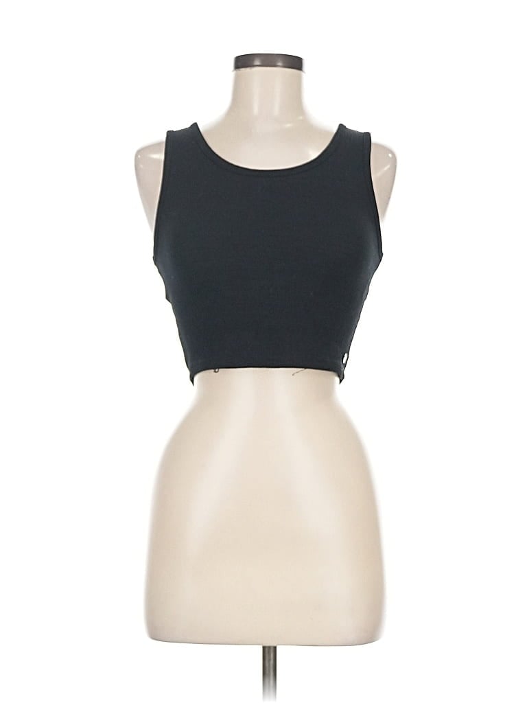 Pre-owned Roxy Tank Top Black Strapless Neckline Tops