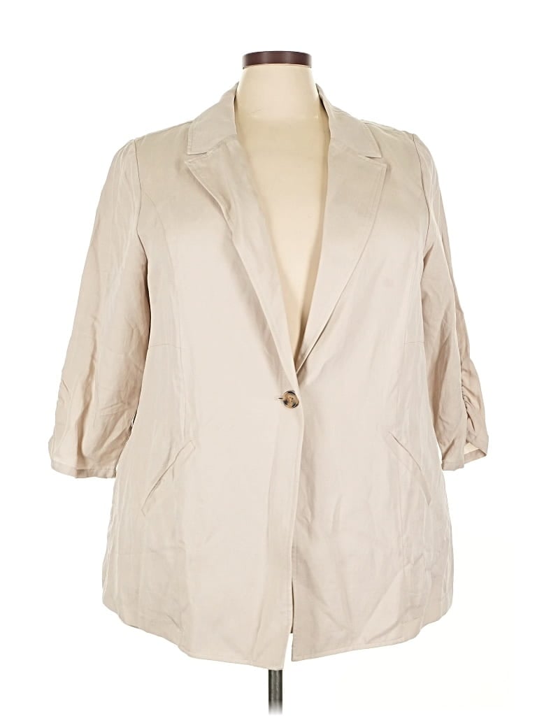Pre-owned Torrid Blazer Jacket In Brown