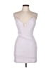 Zara Solid White Cocktail Dress Size M - photo 1