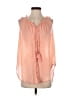 Calypso St. Barth Pink Sleeveless Blouse Size S - photo 1