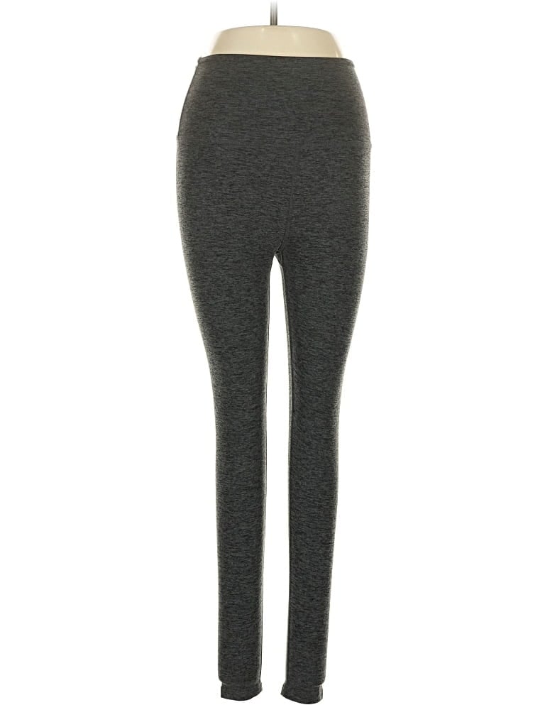 Pre-owned Beyond Yoga Active Pants In Gray