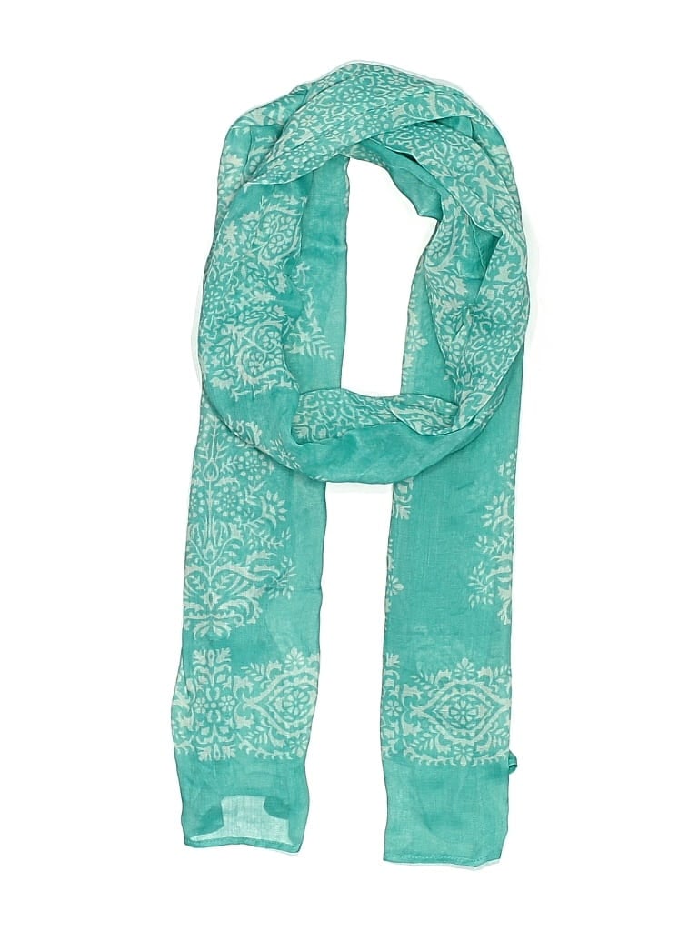Pre-owned Unbranded Scarf In Blue