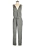 Gap 100% Polyester Houndstooth Gray Jumpsuit Size S - photo 1