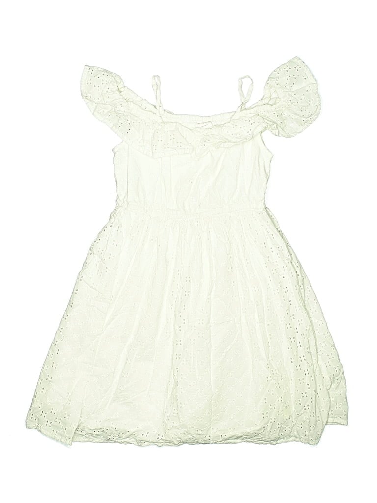Pre-owned Gymboree Kids' Dress In White