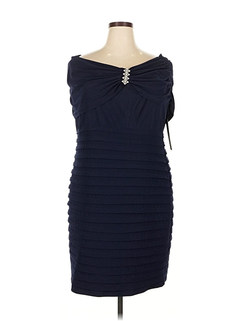 Scarlett Cocktail Dress In Blue