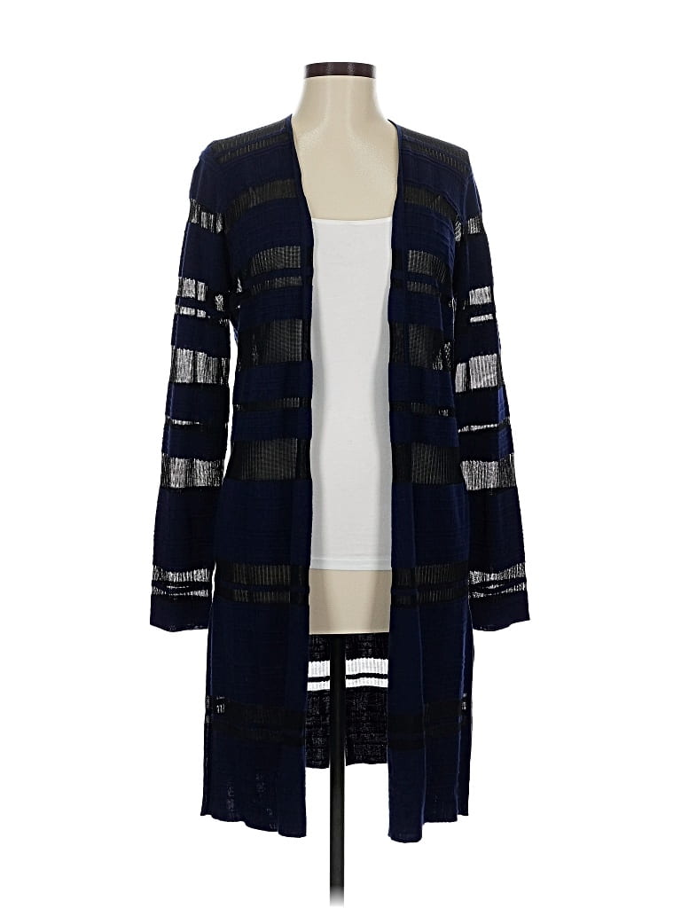 Pre-owned Carlisle Cardigan Sweater In Blue