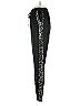 Chelsea & Violet 100% Polyester Animal Print Black Track Pants Size S - photo 5