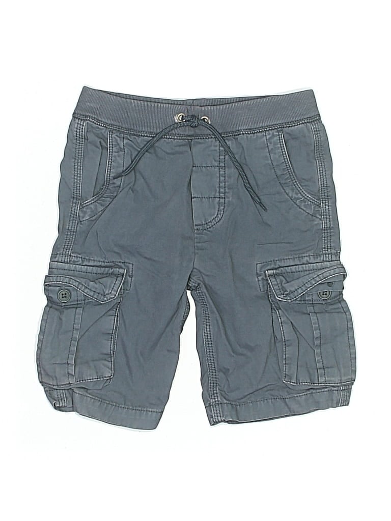 Pre-owned 7 For All Mankind Kids' Cargo Pants In Blue