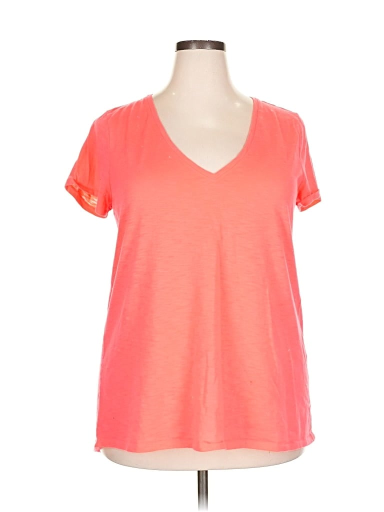 Pre-owned Lilly Pulitzer Short Sleeve T-shirt In Orange