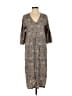 TSE Paisley Gray Casual Dress Size M - photo 1