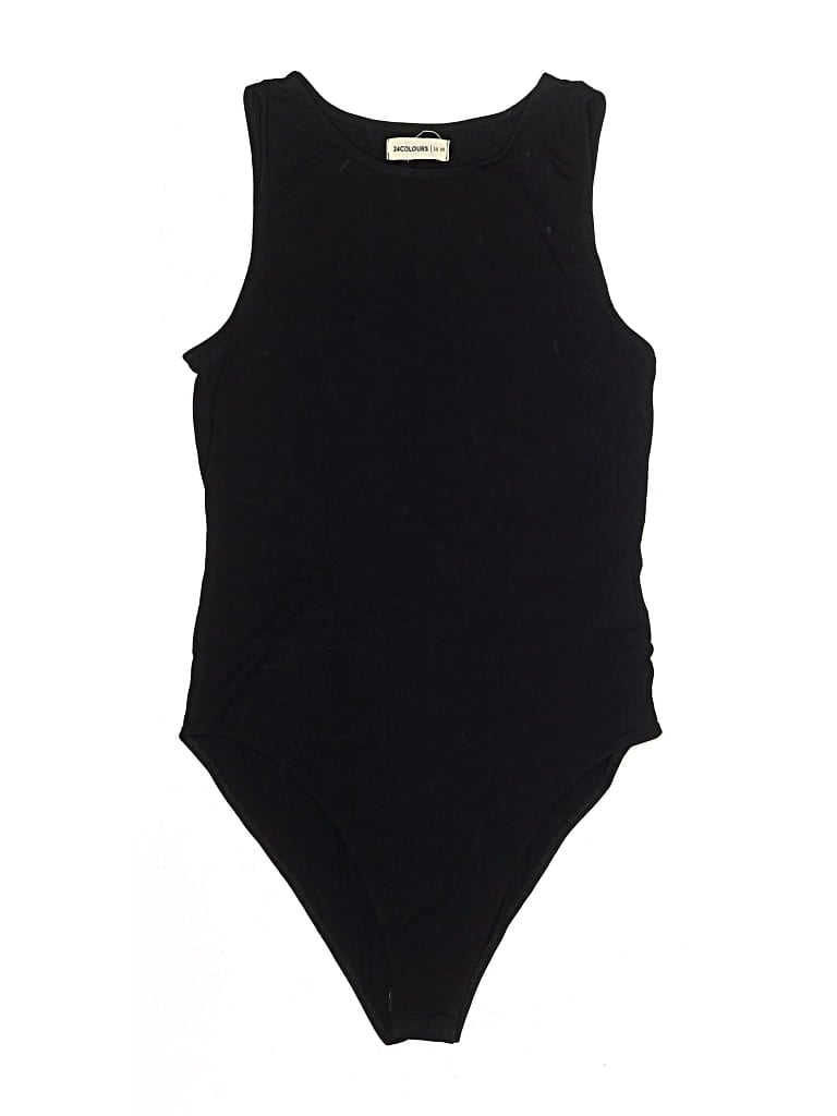 Pre-owned 24colours Bodysuit In Black
