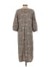 TSE Paisley Gray Casual Dress Size M - photo 2