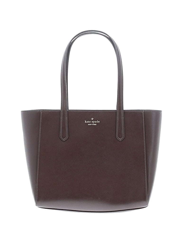 Kate Spade New York Leather Tote Bag In Brown