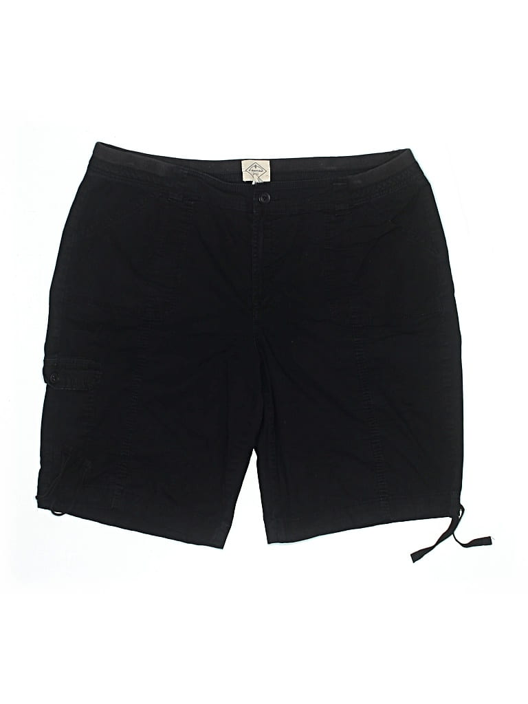 Pre-owned St. John's Bay Cargo Shorts In Black