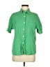 Unbranded 100% Polyester Green Short Sleeve Blouse Size S - photo 1