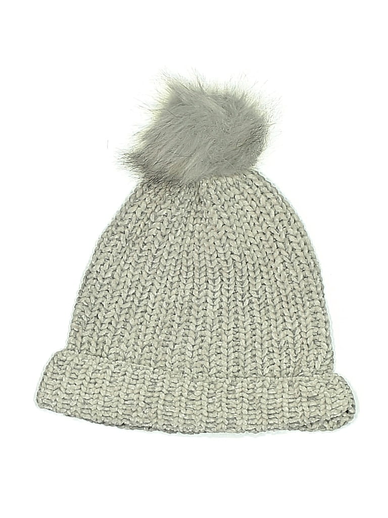 Pre-owned Jules Kae Beanie Hat In Gray