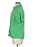 Unbranded 100% Polyester Green Short Sleeve Blouse Size S - photo 5