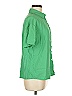 Unbranded 100% Polyester Green Short Sleeve Blouse Size S - photo 4
