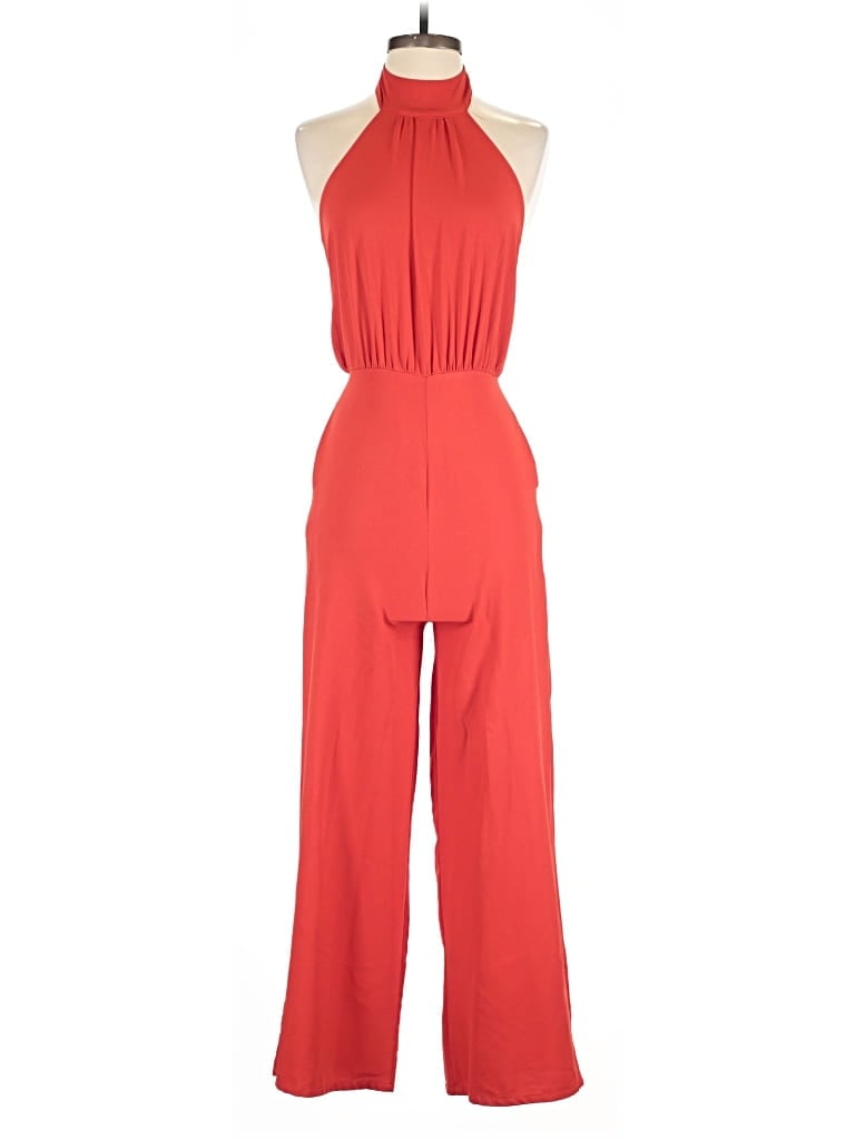 Pre-owned Lulus Jumpsuit In Red