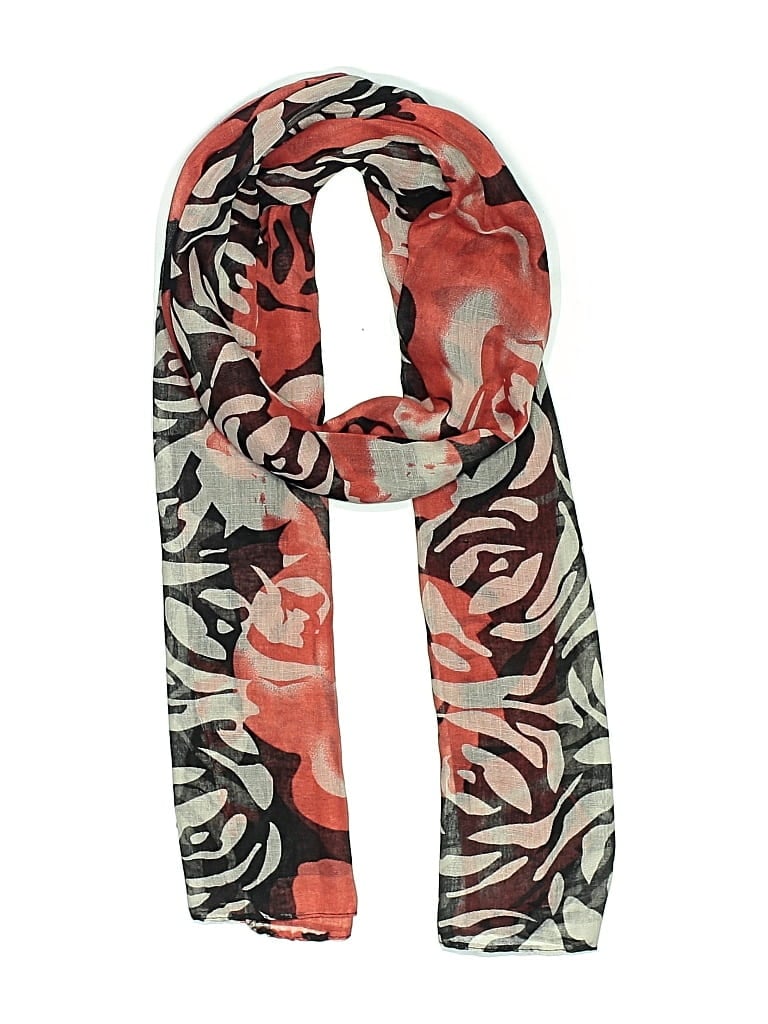 Pre-owned Unbranded Scarf In Red