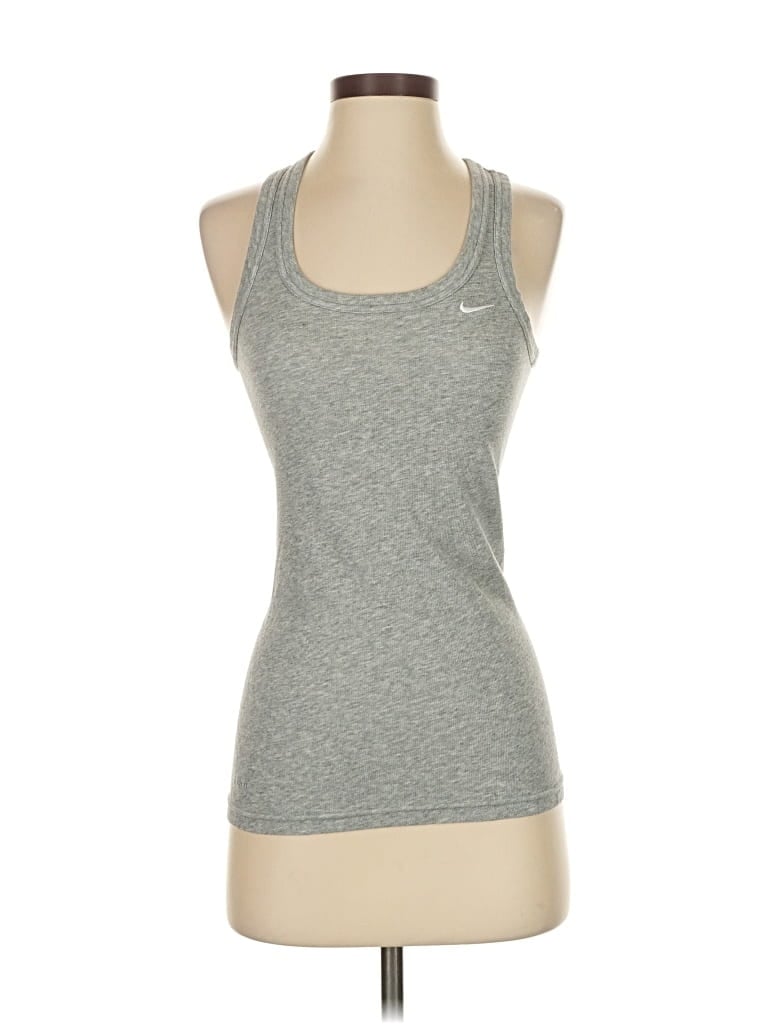 Pre-owned Nike Active Tank Top In Gray