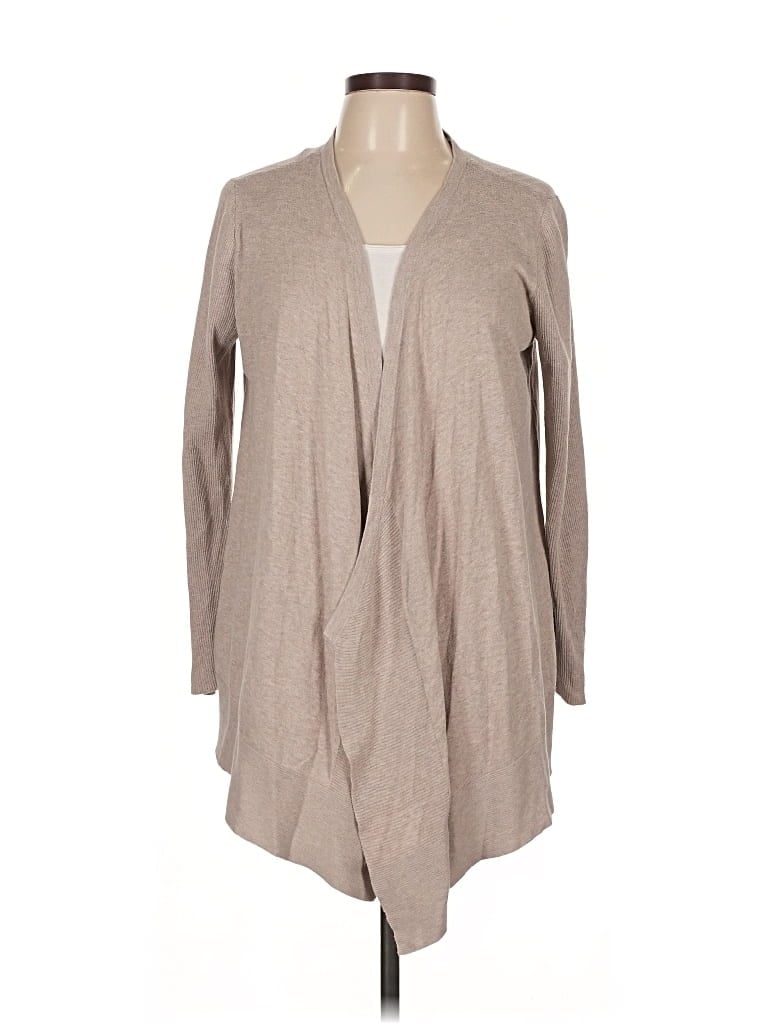 Pre-owned Ann Taylor Loft Outlet Cardigan Sweater In Brown