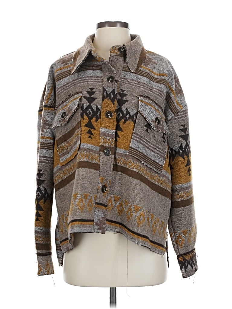 Pre-owned La Miel Jacket In Gray