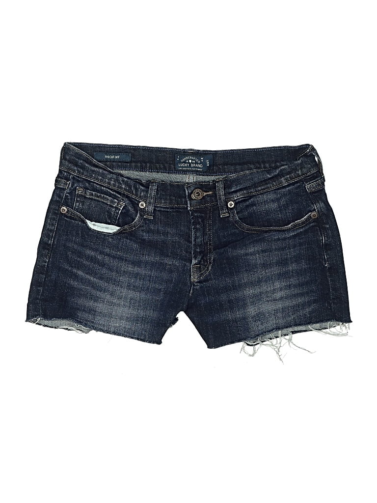Pre-owned Lucky Brand Denim Shorts In Blue