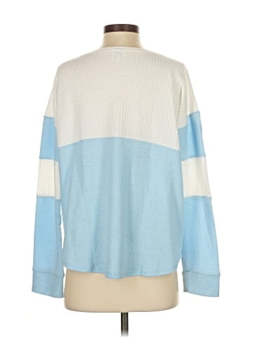 Blue Rain Pullover Sweater (view 2)