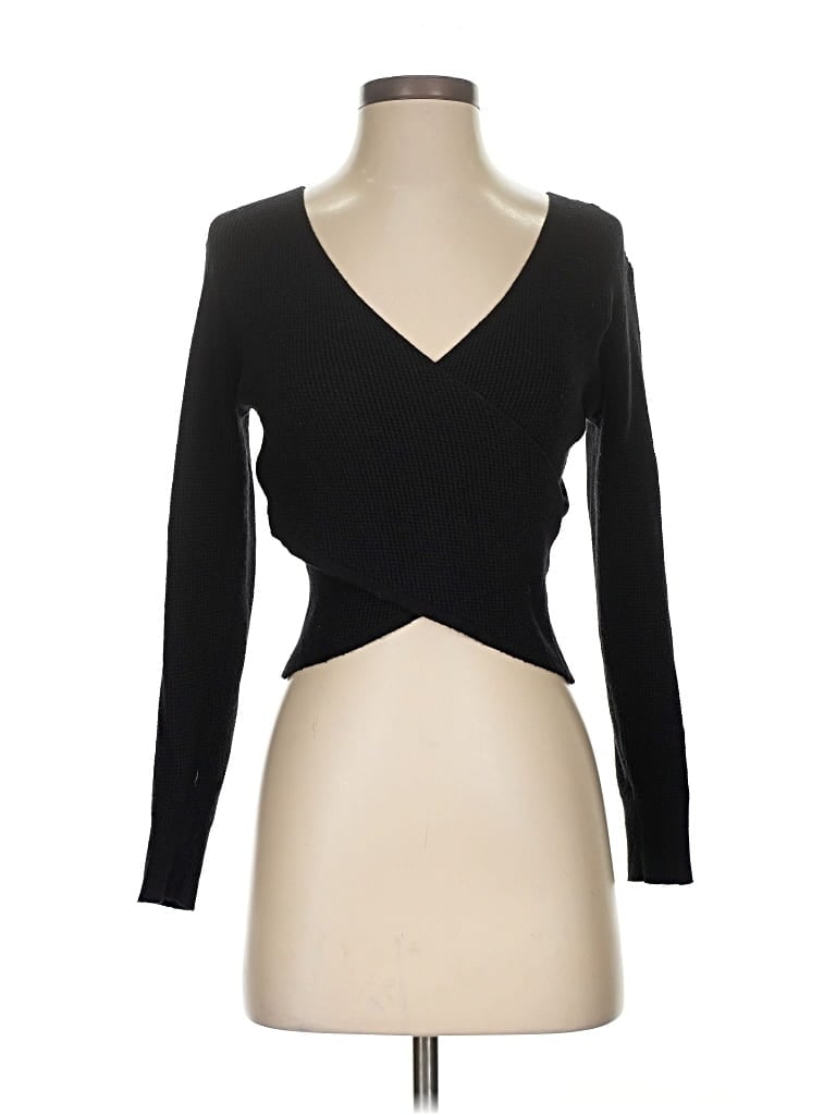 Pre-owned Sage The Label Cardigan Sweater In Black