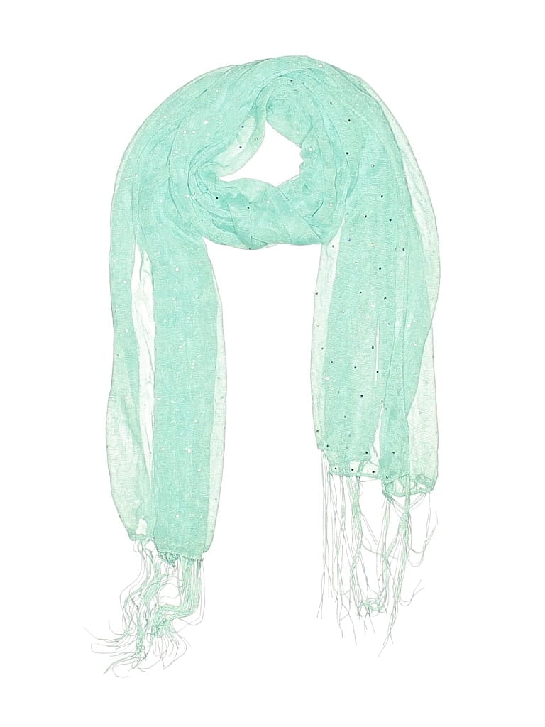 Pre-owned Unbranded Scarf In Blue