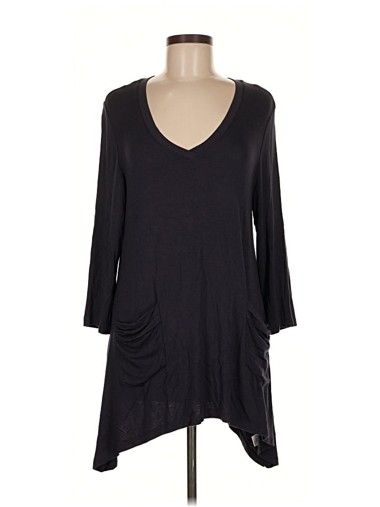 Pre-owned Logo By Lori Goldstein Casual Dress In Black