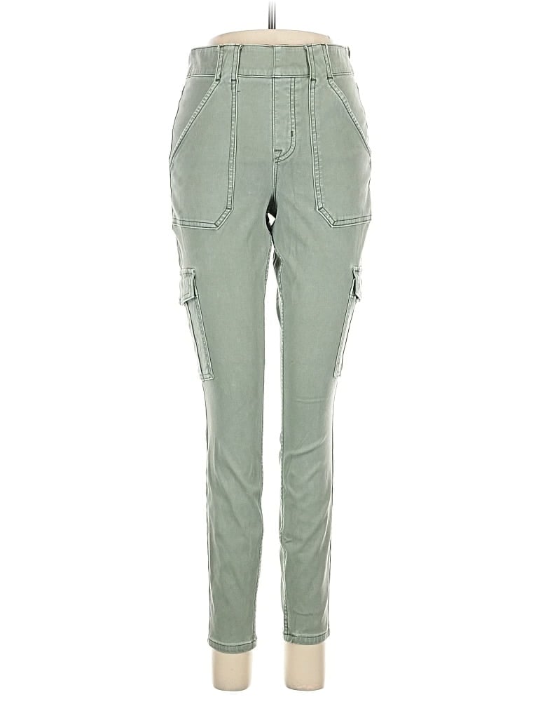 Pre-owned Spanx Jeggings In Green