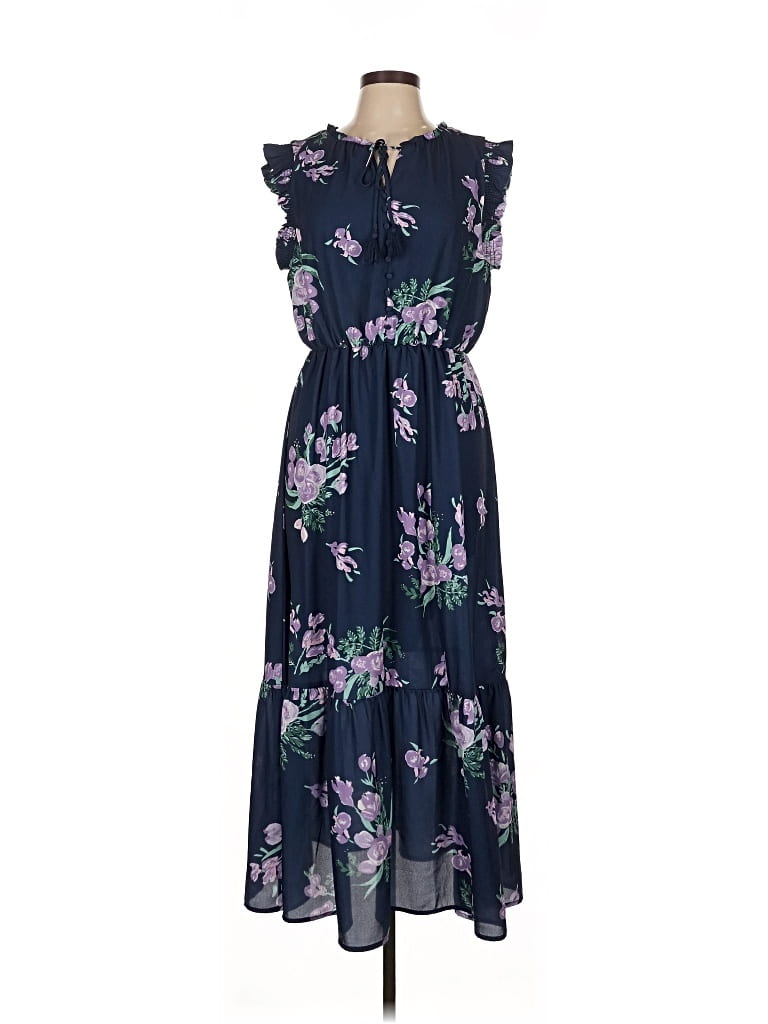 Pre-owned Mila Mae Casual Dress In Blue